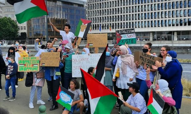 Rassemblement contre l’annexion : un succès pour la solidarité et la justice !