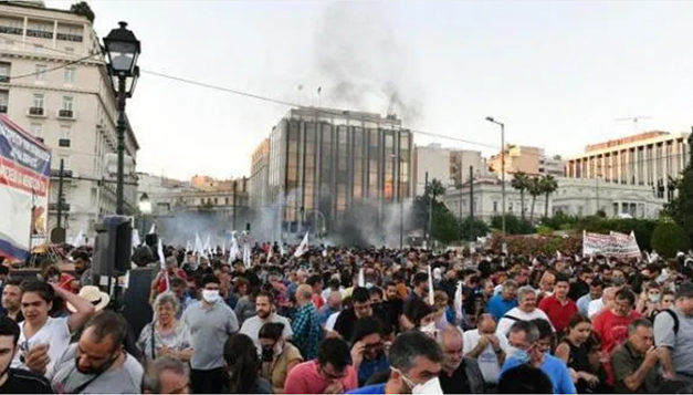 Extension des contre-réformes néolibérales et attaque directe aux droits démocratiques en Grèce