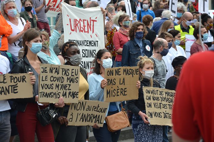 «La manifestation des soignants le 13 septembre est une question de santé publique. Ne l’interdisez pas!»