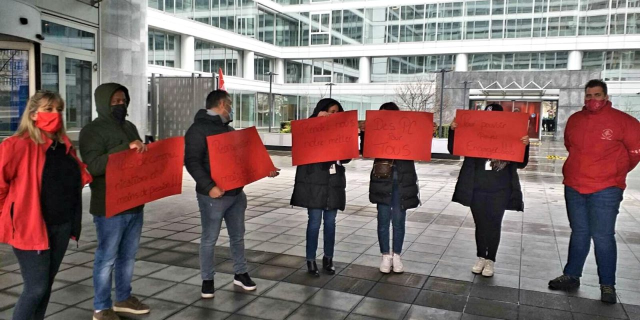 Arrêt de travail au CPAS de Schaerbeek