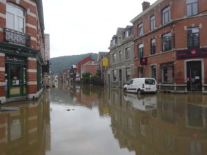 Inondations à Tilff, 16 juillet 2021.