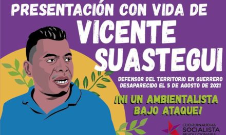 Mexique : Nous exigeons que les autorités fédérales assument la responsabilité de la recherche et de la libération de Vicente Iván Suástegui Muñoz