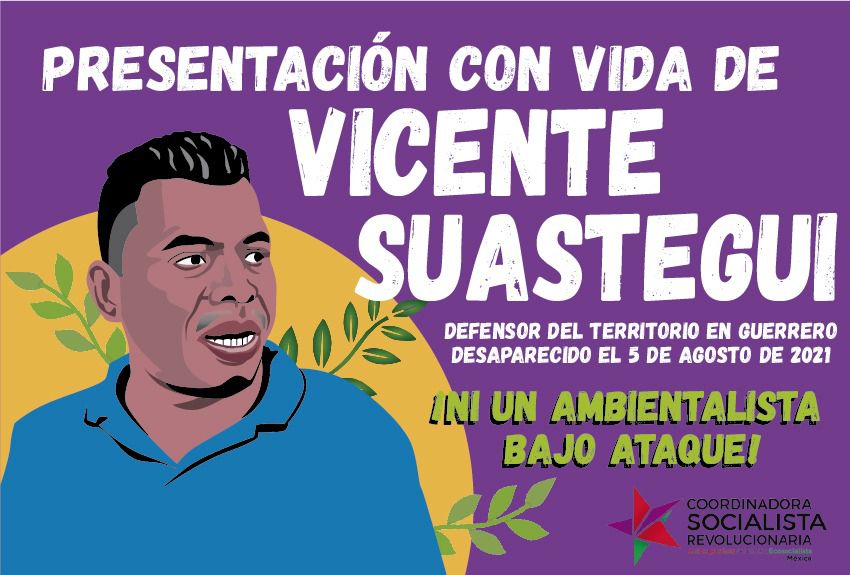 Mexique : Nous exigeons que les autorités fédérales assument la responsabilité de la recherche et de la libération de Vicente Iván Suástegui Muñoz