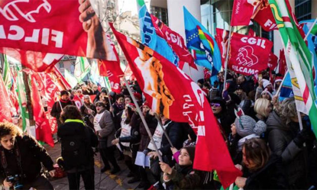 Malgré le manque de préparation, succès de la grève générale en Italie