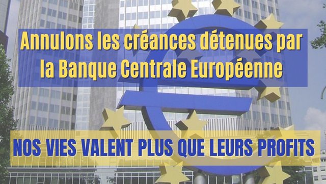 Pourquoi annuler les créances détenues par la Banque centrale européenne sur les pays de la zone euro ?