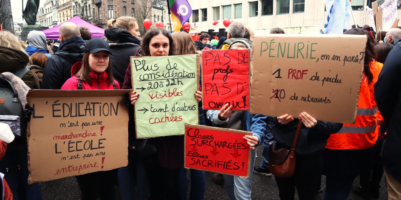 Enseignement : face aux miettes du gouvernement, construire le rapport de forces