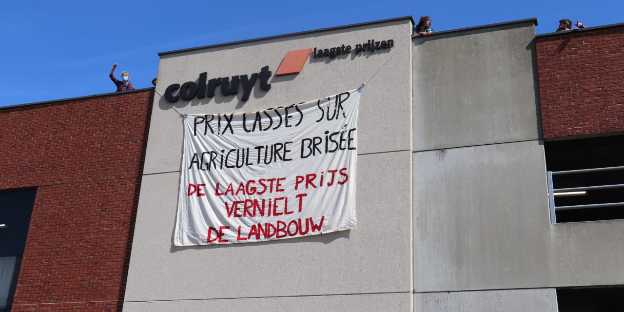 Patates partout, Colruyt nulle part ! Paysan·ne·s en lutte contre l’accaparement des terres