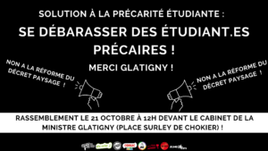 Réforme du décret Paysage promulguée par la ministre de l’Enseignement Supérieur Valérie Glatigny (MR)