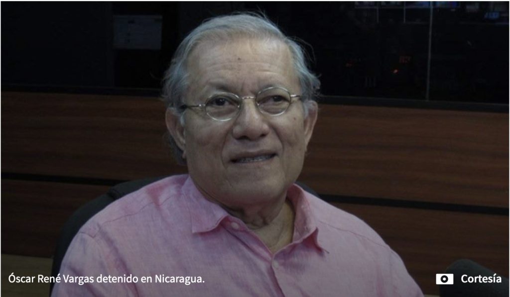 Nicaragua: Le professeur Oscar-René Vargas doit être libéré