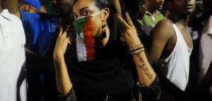 Sudanese women protest femmes Soudanaises Soudan manifestation manifestantes lutte