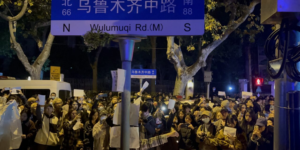 Chine : des protestations d’une ampleur inédite depuis 1989