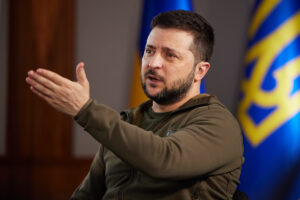 Photo : le Président ukrainien Volodymyr Zelensky - Domaine public (CC0 1.0)