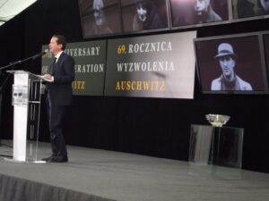 Isaac Herzog 69th anniversary of the liberation of Auschwitz-Birkenau 2014