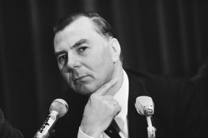 Leo Tindemans en 1976 - Wikimedia Commons - CC0 1.0 Universal (CC0 1.0) Public Domain Dedication.