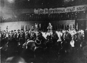 Hitler au palais du congrès Berlin 1933