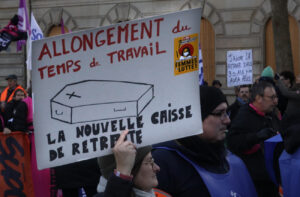 Paris le 31 janvier 2023, manifestation contre la réforme des retraites. (Copyright : Photothèque Rouge / JMB)
