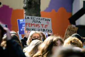 Journée de grève et manifestation pour les droits des femmes, Paris, 8 mars 2021