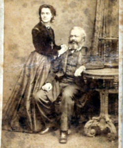 Karl Marx et sa fille Jenny, 1869 (source : Wikimedia Commons)