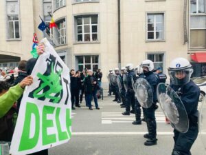 delhaize police violences policières