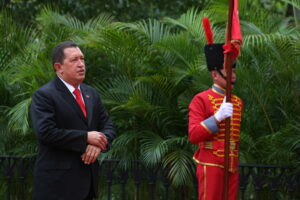 Hugo Chávez au Palais présidentiel de Miraflores en 2010. (Sébastien Brulez / Gauche anticapitaliste, CC BY-NC-SA 4.0)