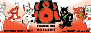 Afiche de l'action du 29 mai 2023 par la Coalition antifasciste