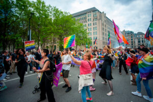 Photo : Pride 2023 à Bruxelles (Dominique Botte, Gauche anticapitaliste, CC BY-NC-SA 4.0).