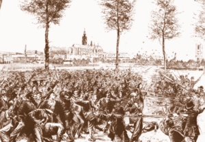 Illustration : Fusillade de Jemappes, 1893. (DR)