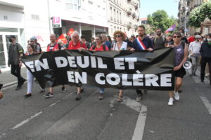 Photo : Marche citoyenne pour Nahel, samedi 8 juillet 2023 (Photothèque Rouge)