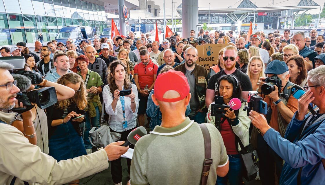 Aéroport bloqué : la lutte a payé !