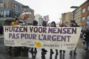 Housing Action Day 2023 à Bruxelles; in Brussels