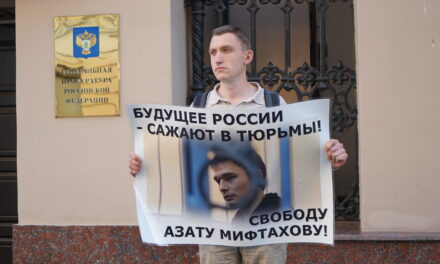 La persécution d’Azat Miftakhov vise à réduire au silence la gauche russe