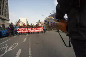 Photo : Manifestation contre le racisme à Bruxelles, le 20 mars 2022. (Dominique Botte / Gauche anticapitaliste / CC BY-NC-SA 4.0)