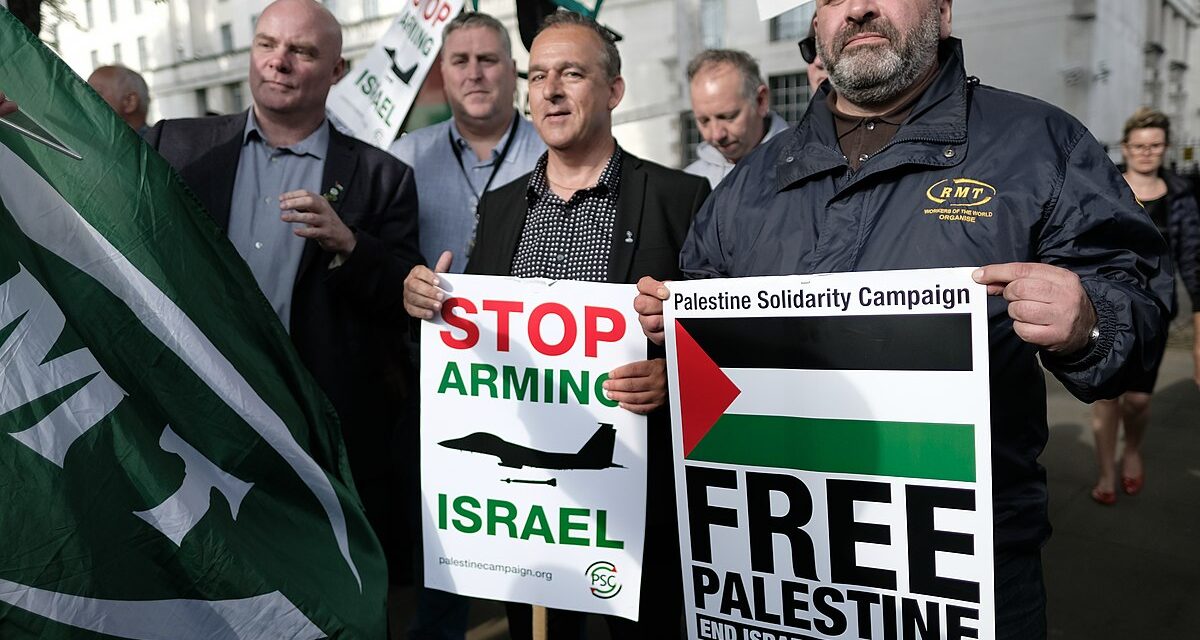 Mobilisations syndicales en solidarité avec la Palestine