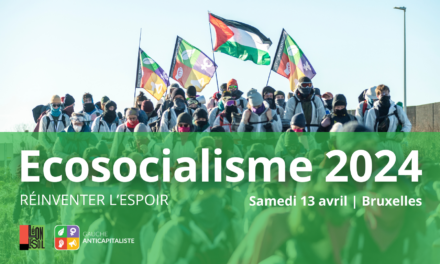 Ecosocialisme 2024 – Réinventer l’espoir (programme et inscriptions)