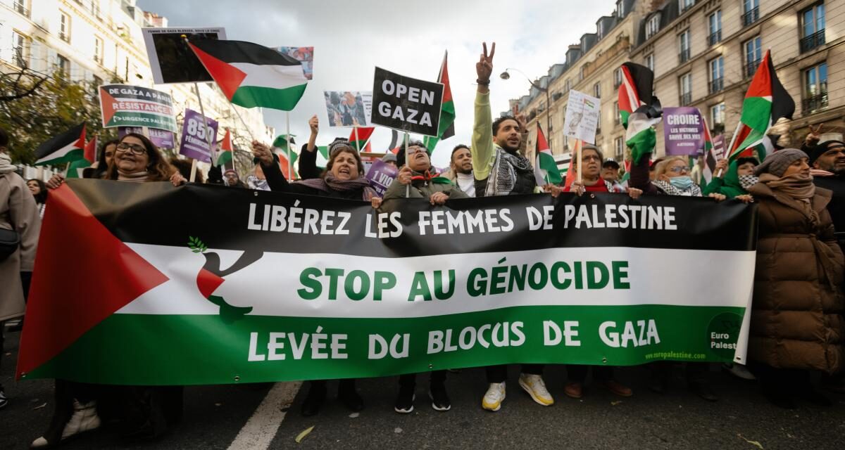 8 mars : grève féministe pour Gaza !