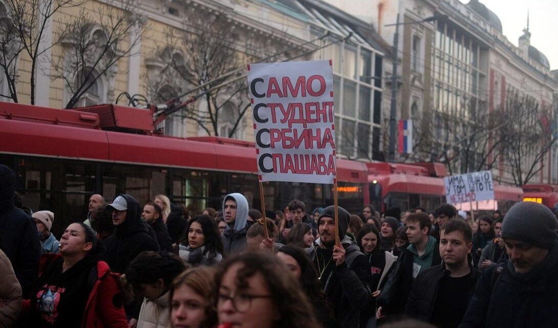 Manifestations étudiantes en Serbie : « Le mouvement ne peut pas se permettre de s’arrêter maintenant »