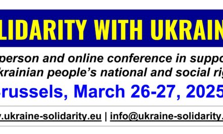 Solidarité avec l’Ukraine. Non à la partition ! Les troupes russes dehors !