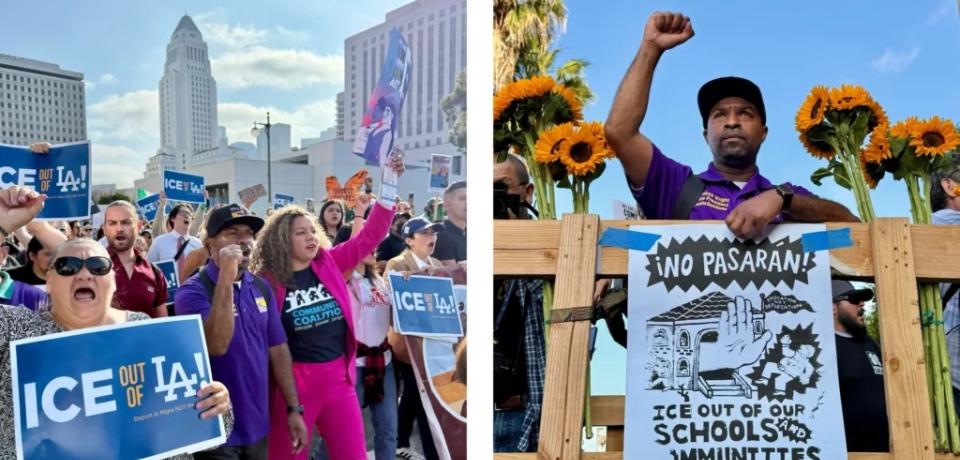 ICE, hors de Los Angeles ! Retirez la Garde nationale ! Arrêtez la campagne de terreur contre les communautés immigrées !
