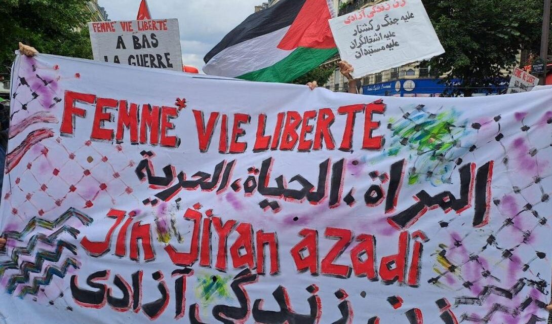 « Femmes, vie, liberté » contre la guerre ! Ni l’État génocidaire d’Israël, ni la dictature de la République islamique, vive les luttes populaires