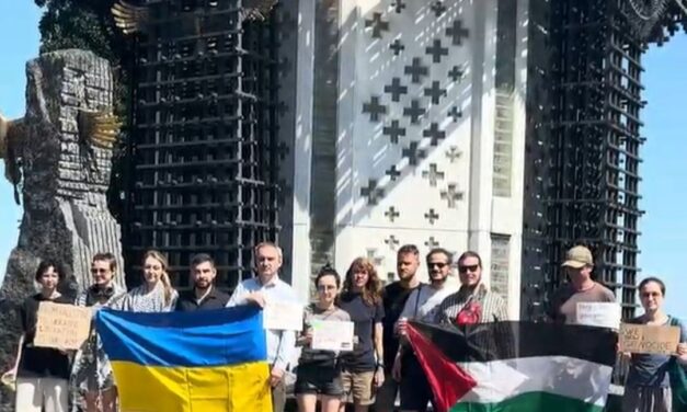 Solidarité depuis l’Ukraine avec les participant·es de la Flottile de la liberté