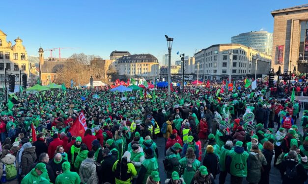 Bruxelles : il faut une mobilisation générale pour déjouer le piège de l’austérité