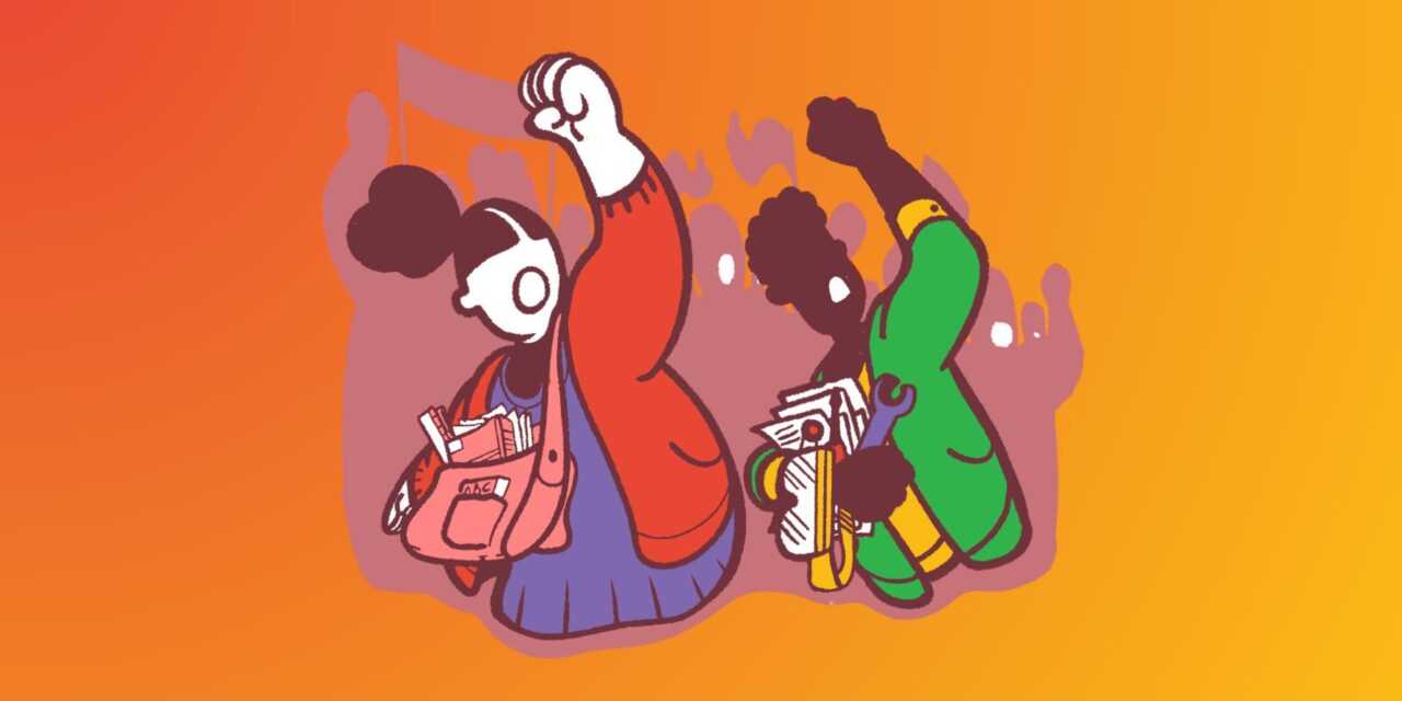 Enseignant·es et jeunes ensemble pour renverser les gouvernements de droite