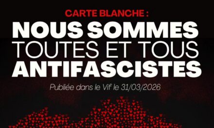 Nous sommes toutes et tous antifascistes !