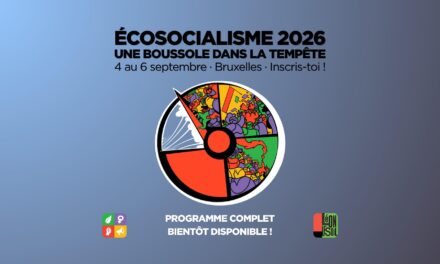 Ecosocialisme 2026 : une boussole dans la tempête
