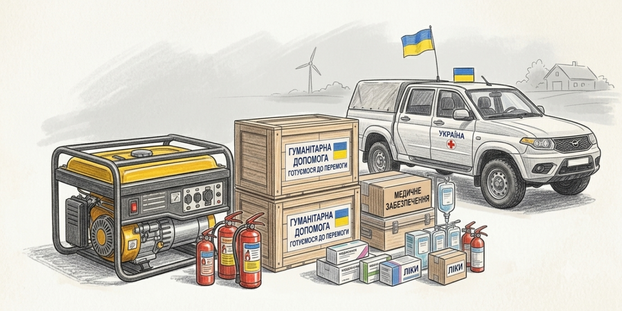 Annonce d&rsquo;un convoi international de solidarité en faveur de l&rsquo;Ukraine prévu en novembre