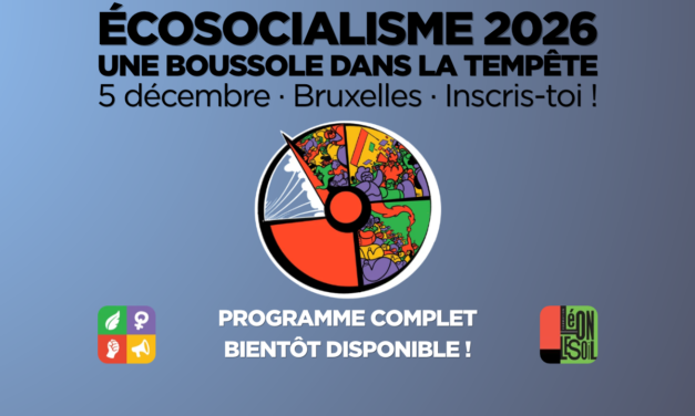 Ecosocialisme 2026 : une boussole dans la tempête